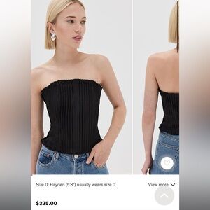 STAUD Parma top size 8, sold out online